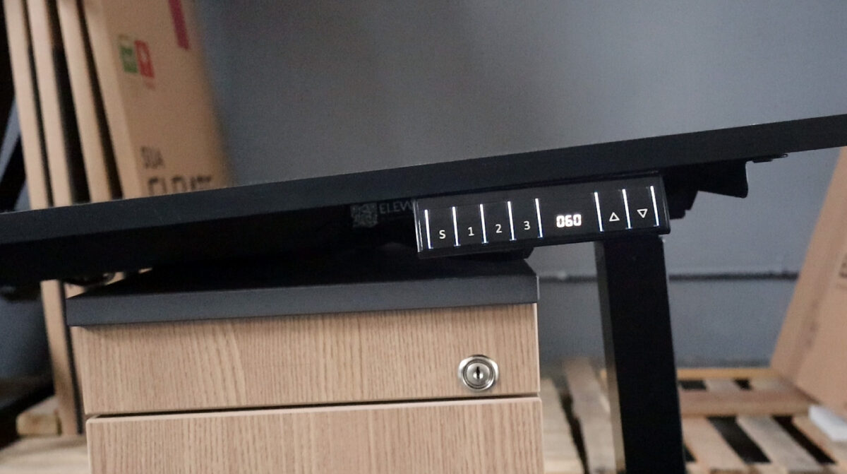 Sensor anti colisão Elevate Smart Mesa Regulagem de Altura Elétrica