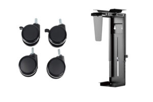 Suporte de CPU + Kit Rodízio M8